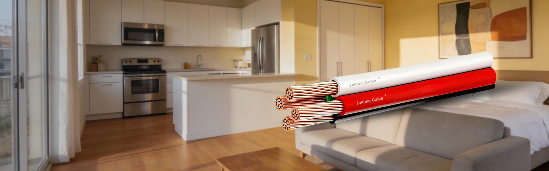 స్థిర వేసాయి నివాస భవనం వైర్లు