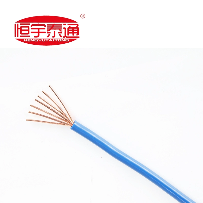 స్థిర సంస్థాపనల కోసం PVC ఇన్సులేట్ బిల్డింగ్ వైర్లు